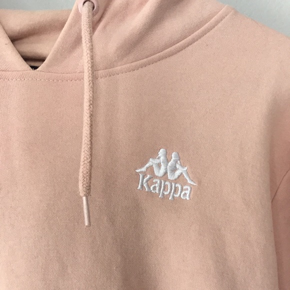 Kappa Light Pink Hoodie Women’s Size Extra Large - Picture 2 of 5